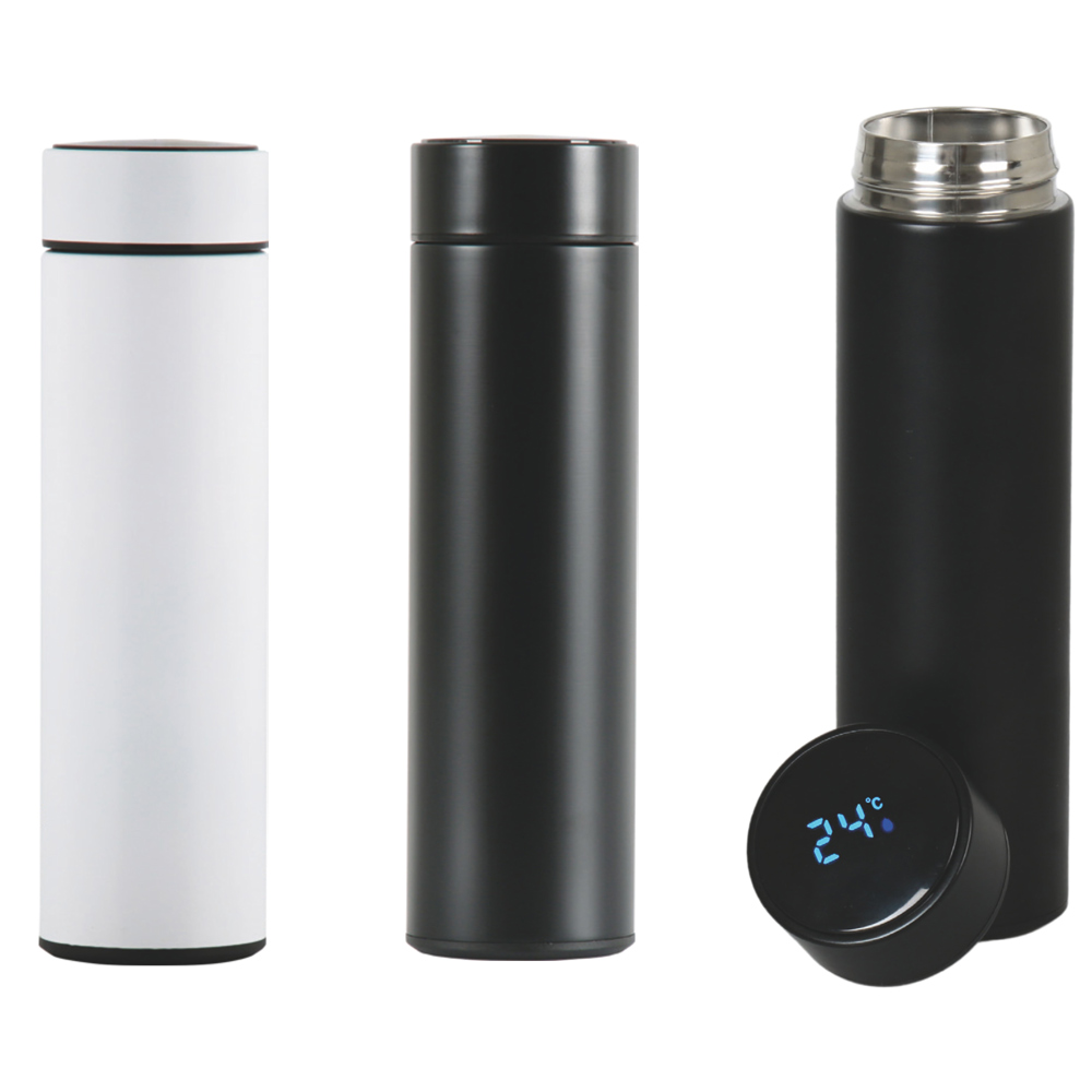 Dijital Isı Göstergeli Termos (500 ML)